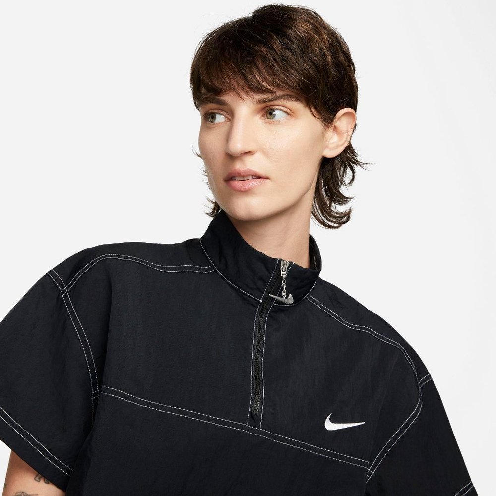NWT Nike Women's Sportwear Swoosh Woven Dress - Picture 2 of 5